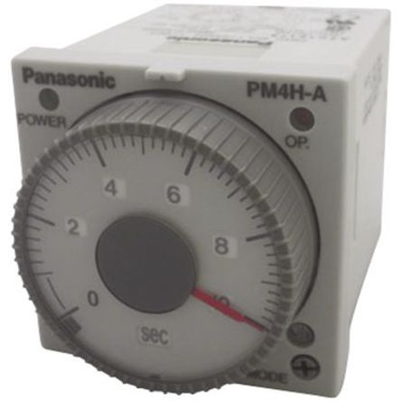 Panasonic - PM4HW-H-AC240VW - Panasonic ˫ ʱ̵ PM4HW-H-AC240VW, 1 s  500 Сʱ, ˫˫, 2, DPDT, 100  240 V 		