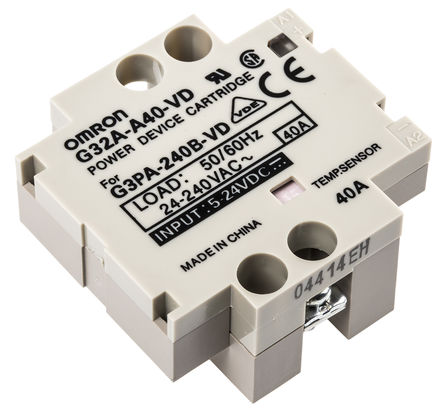 Omron - G32A-A40-VD DC5-24 - G32A-A40VD power cartridge for relay,40A		