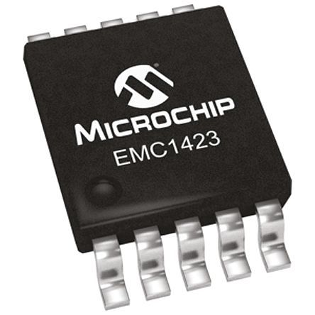 Microchip - EMC1423-1-AIZL-TR - Microchip EMC1423-1-AIZL-TR ¶ȴ, 2Cȷ, SMBusӿ, 3  3.6 VԴ, -40  +125 C¶, 10 TSSOPװ		