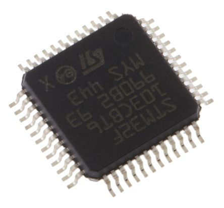 STMicroelectronics - STM32L051C8T6 - STMicroelectronics STM32 ϵ 32 bit ARM Cortex M0+ MCU STM32L051C8T6, 32MHz, 64 kB ROM , 8 kB RAM, LQFP-48		