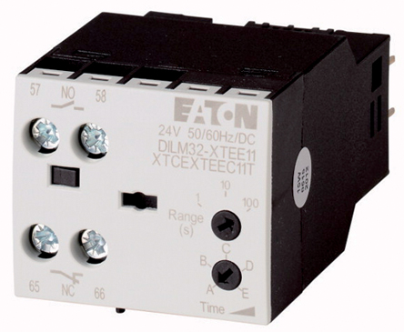 Eaton - DILM32-XTEY20(RAC130) - Eaton DILM ϵ ģ () Ӷʱ DILM32-XTEY20(RAC130), Χ 1  30s, / , 100  130 V  Ȧ		