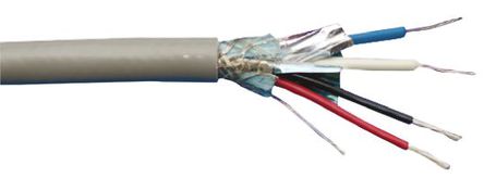 Alpha Wire - 6451 SL001 - Alpha Wire 305m 4 о  ϩ PVC  ҵ 6451 SL001, 300 V, 5 A, 15 AWG18 AWG , -20  +75 C		