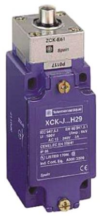 Telemecanique - XCKJ161C - Telemecanique Sensors OsiSense XC ϵ IP66 Zamak ٶ λ XCKJ161C, , DPST, /, 240V		