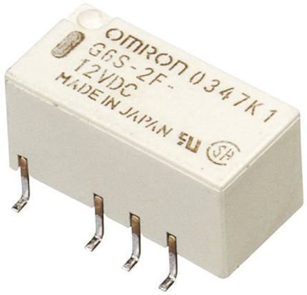 Omron - G6S-2F-Y 4.5DC - Omron G6S-2F-Y 4.5DC ˫˫ PCB װ Ǳ̵, 2 A, 4.5V dc		