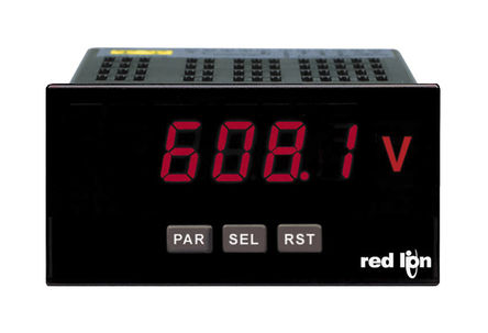 Red Lion - PAXLA0U0 - Red Lion PAXLA ϵ PAXLA0U0 5λ LEDʾ ֱ ʽѹ, 0C+50C		