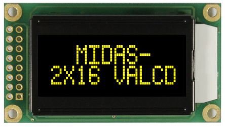 Midas - MC20805A12W-VNMLY - Midas MC20805 ϵ ͸ʽ ĸ LCD ɫʾ MC20805A12W-VNMLY, LED, 28ַ		