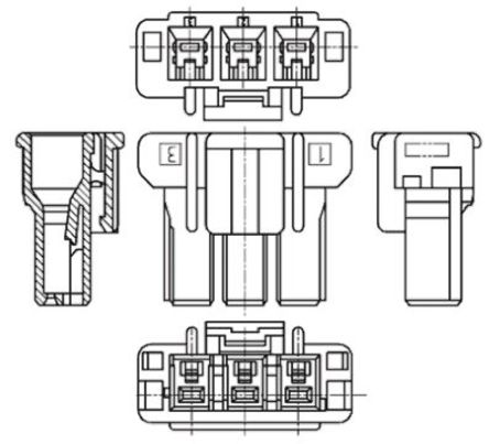 TE Connectivity - 1376388-1 - TE Connectivity Power Key ϵ 5mm ھ 1  2 ·  °װ ѹ 1376388-1		