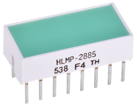 Broadcom - HLMP-2885 - Broadcom   ɫ LED  HLMP-2885, 100 mcd, ͨװװ		
