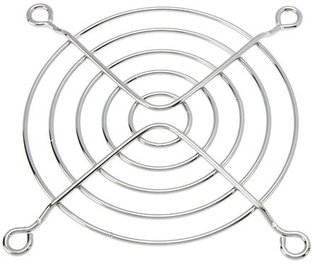 Sunon - FG-08 - Sunon 80mm风扇 钢 手指防护罩 FG-08, 80 x 80mm外部尺寸		