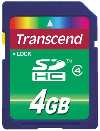 Transcend - TS4GSDHC4 - Transcend 4 GB SDHC		