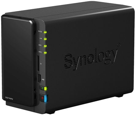 Synology - DS214PLAY - Synology DiskStation DS214play  總Ӵ洢 (NAS), 2 ߼, 1 x USB 2.02 x USB 3.0 ˿		