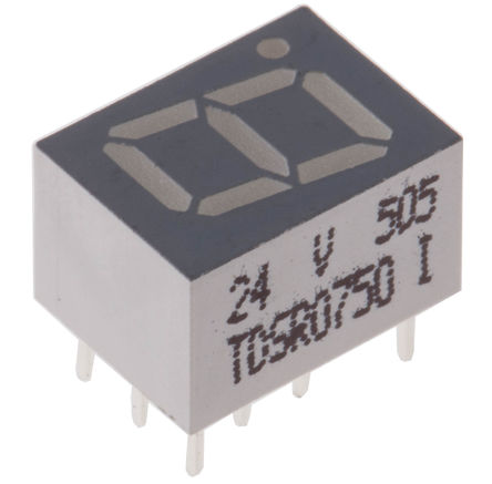 Vishay - TDSR0750 - Vishay 1ַ 7  ɫ LED  TDSR0750, 2.2 mcd, 10mmַ, ͨװװ		