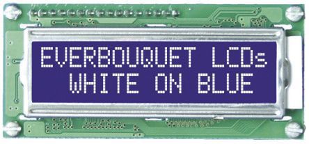 Everbouquet - MG1603GB9-SBLW - Everbouquet ͸ ͼ LCD ɫʾ MG1603GB9-SBLW, LED, 160 x 32pixels		