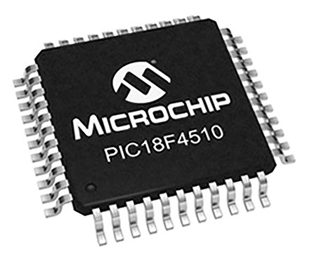 Microchip - PIC18F4510-I/PT - Microchip PIC18F ϵ 8 bit PIC18F MCU PIC18F4510-I/PT, 40MHz, 32 kB ROM , 1536 B RAM, 1xUSB, TQFP-44		