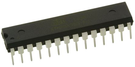 Microchip - ATMEGA328-PU - Microchip ATmega ϵ 8 bit AVR MCU ATMEGA328-PU, 20MHz, 32 kB ROM , 1 kB2 kB RAM, PDIP-28		