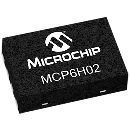 Microchip - MCP6H02T-E/MNY - Microchip MCP6H02T-E/MNY ˫ ԷŴ Ŵ, 1.2MHz, 3.5  16 VԴѹ, , 8 TDFNװ		