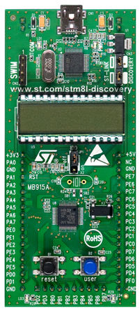 STMicroelectronics - STM8L-Discovery - STMicroelectronics  STM8L ϵ ΢׼ STM8L-Discovery;  STM8L152C6T6 MCU (STM8 ں)		