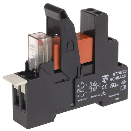 TE Connectivity - RT3S4T30 6-1415073-1 - TE Connectivity RT3S4T30 6-1415073-1 ˫ DIN ӿڼ̵ģ, 16A, 230V ac		