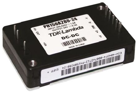 TDK-Lambda - PH-100A-280-12 - TDK-Lambda 100.8W ʽֱ-ֱת PH-100A-280-12, 200  425 V ֱ, 12V, 8.4A, 500V dcѹ, 88%Ч, 1/4 שװ		
