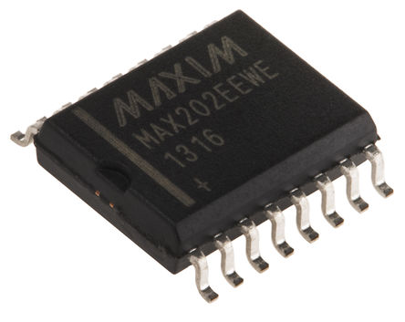 Maxim - MAX202EEWE+ - Maxim MAX202EEWE+ 120kbps ·շ, CCITT V.28EIA/TIA-232-ERS-232ӿ, 2-TX 2-RX 2-TRX, 4.5  5.5 VԴ, 16		