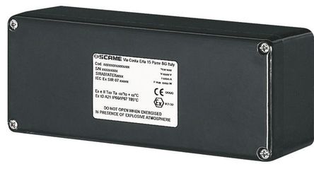 Scame - 644.0220-RS02 - Scame Zenith P ϵ ɫ  IP66 ߺ 644.0220, 2 , 160 x 75 x 75mm		