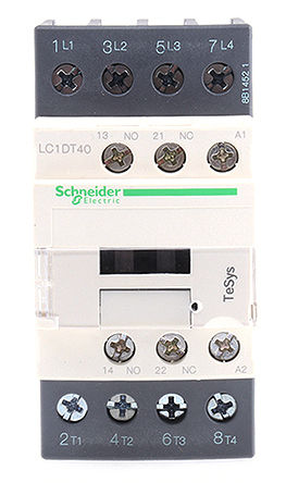 Schneider Electric - LC1DT40M7 - Schneider Electric Tesys D LC1D ϵ Ӵ LC1DT40M7, 4 , 40 A, 220 V Ȧ		