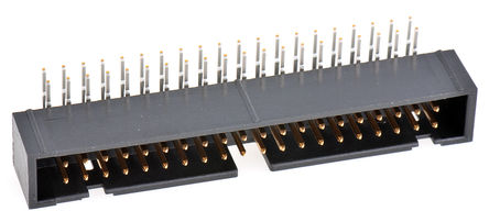 Hirose - HIF3FC-40PA-2.54DS(71) - Hirose HIF3FC ϵ�� 40· 2.54mm�ھ� (2��) ֱ�� PCB ���� HIF3FC-40PA-2.54DS(71), ���Ӷ˽�, 1A		