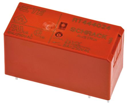 TE Connectivity - RT444024 - TE Connectivity RT444024 DPNO PCB ��װ �Ǳ����̵���, 24V dc		