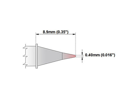 Thermaltronics - M8CP302 - Thermaltronics M ϵ, 0.4 mm Բ׶ ͷ		