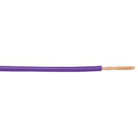 Alpha Wire - 1852 VI005 - Alpha Wire 30m ɫ 28 AWG MIL-W-76 /о ڲߵ 1852 VI005, 7/0.12 mm оʾ, 600 V		