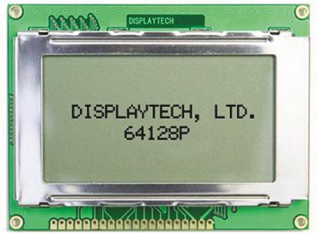 Displaytech - 64128P-CC-BC-3LP - Displaytech ͸ ͼ LCD ɫʾ 64128P-CC-BC-3LP, LED, 128 x 64pixels		