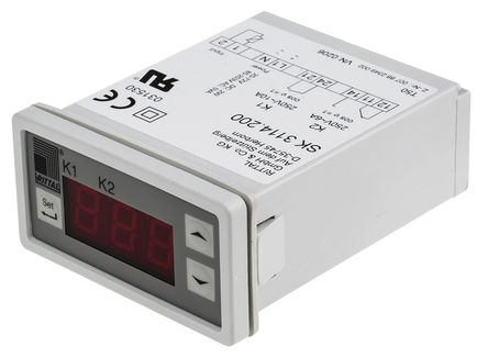 Rittal - SK 3114.200 - Rittal 可调 转换 机箱恒温器 SK 3114.200, +5 → +55°C, 24 V 直流，230 V 交流		