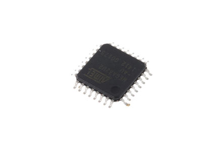 Microchip - ATMEGA32U2-AU - Microchip ATmega ϵ 8 bit AVR MCU ATMEGA32U2-AU, 16MHz, 1024 B32 kB ROM , 1024 B RAM, 1xUSB, TQFP-32		