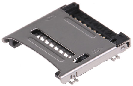 Molex - 47219-2001 - Molex 1.1mmھ 8 ˮƽ ĸ SMT MicroSD ͷ 47219-2001, Ӷ˽		