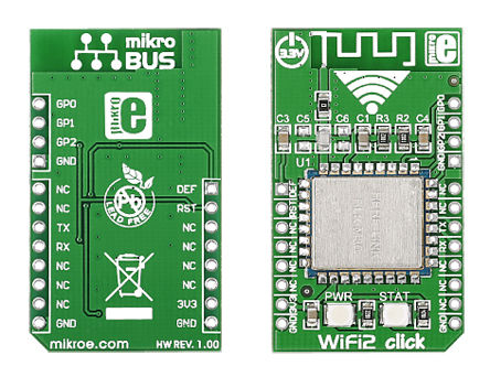 MikroElektronika - MIKROE-1768 - MikroElektronika MIKROE-1768 WiFi2 ર ԰ MIKROE-1768; Ƕʽ MCU		