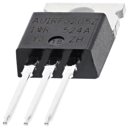 Infineon - AUIRF3205Z - Infineon HEXFET ϵ Si N MOSFET AUIRF3205Z, 110 A, Vds=55 V, 3 TO-220ABװ		