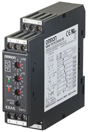 Omron - K8AK-TH12S 24VAC/DC - Omron ¶ ؼ̵ K8AK-TH12S 24VAC/DC, ˫ , 24 V /ֱ		