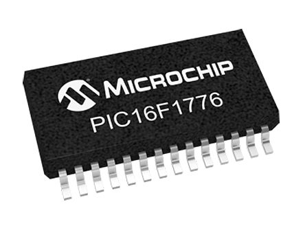 Microchip - PIC16LF1776-I/SS - Microchip PIC16F ϵ 8 bit PIC MCU PIC16LF1776-I/SS, 32MHz, 14 kB ROM , 1 kB RAM, SSOP-28		