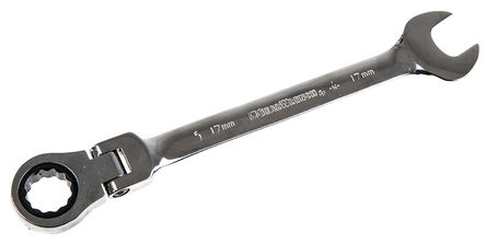 Gear Wrench - 9917 - Gear Wrench 17 mm Ӳ ͷ Pivot Head/Flex Combination ϼְ 9917, ܳ226 mm		