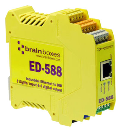 Brainboxes - ED-588 - Brainboxes ED-588 RS-485RS-422 ̫ýת, ʹ̫, 8 x  , 8 x  , Windows		