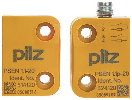 Pilz - PSEN 1.1p-10 / PSEN 1.1-10 - Pilz PSENmag ǽӴʽȫ PSEN 1.1p-10/PSEN 1.1-10/3mm, Դ, , 24 V ֱ		