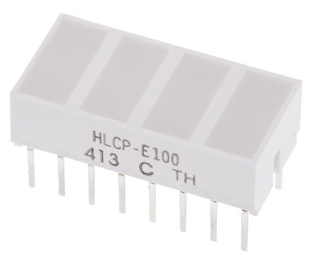 Broadcom - HLCP-E100 - Broadcom   ɫ LED ʾ HLCP-E100, 7.5 mcd, ҲС, ͨװװ		