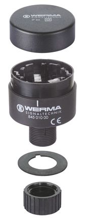 Werma - 84501000 - Werma KombiSIGN 50 845 ϵ Terminal Element Cage Clamp 84501000, 52mm ֱ, 24 V /ֱ230 V 		