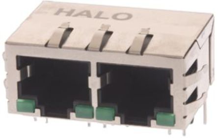 Halo Electronics - HFJ12-1G16ERL - Halo Electronics FastJack ϵ RJ45 UTP RJ HFJ12-1G16ERL		