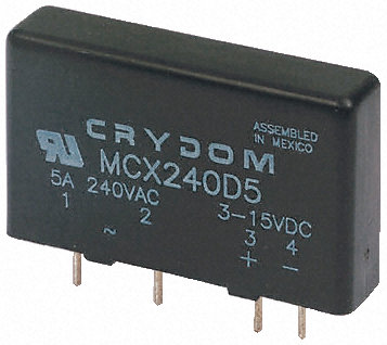 Crydom - MCXE240A5 - Crydom 5 A PCBװ ̵̬ MCXE240A5, SCR, 㽻л, 280 V		