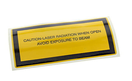 Brady - Y163067 - Brady Y163067 5װ ɫ/ɫ Ӣ  ϩ Σվǩ “Caution-Laser Radiation“, 105 x 52mm		