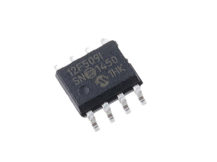 Microchip - PIC12F509-I/SN - Microchip PIC12F ϵ 8 bit PIC MCU PIC12F509-I/SN, 4MHz, 1024 x 12  ROM , 41 B RAM, SOIC-8		