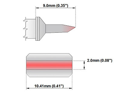 Thermaltronics - M8LB125 - Thermaltronics M ϵ, 9 mm Ƭ ͷ		