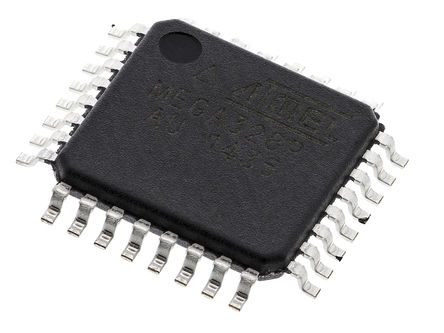 Atmel - ATMEGA328P-AU - ATmega ϵ Microchip 8 bit AVR MCU ATMEGA328P-AU, 20MHz, 1 kB32 kB ROM , 2 kB RAM, TQFP-32		