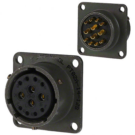 Amphenol - PT06A-8-3P(SR) - Amphenol PT ϵ 3· °װ  ʽ ͷ PT06A-8-3P(SR), о, ǳߴ8, MIL-DTL-26482		